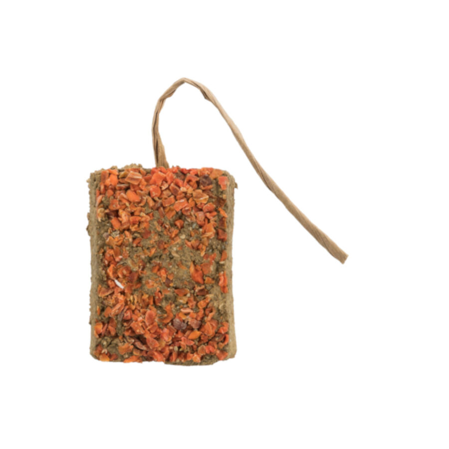 100 g Trixie Piedra de arcilla con zanahoria suplemento para conejos y peque&ntilde;os roedores, , large Imagen numero 3